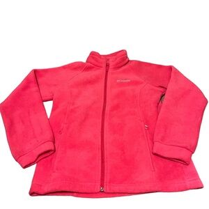 Pink Columbia Zip-up Sweatshirt